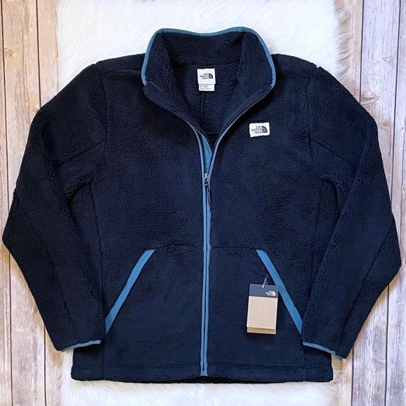 The North Face Other - The North Face Men’s Campshire Sherpa Fleece Full Zip Jacket In Blue